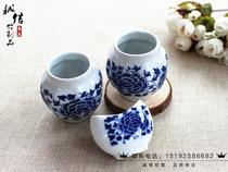 Common Painting Brow Cage Bird Food Bowl Subversive Bird Cage Red Subcage Thyme Jingdezhen Green Flower Pot Accessories