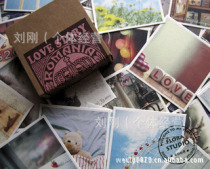 Korean stationery I Love You] Love story Love card 70 pieces