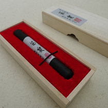 Hui She Lao Hu Kaiwen] 1 Two yuan fruit Green soot pure pine smoke ink pure handmade ink Ink ink stick ink stick ink block