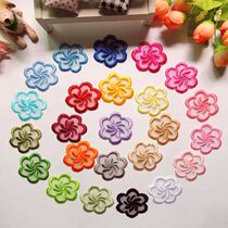 17 organza cloth patch clothes pants clothing accessories decoration repair patch embroidery diy lace small flower
