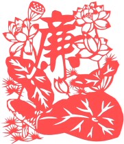 Large incorruptible and honest paper-cut window flower pure handmade traditional art folk paper-cutting Large paper-cutting incorruptible hand