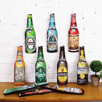 European restaurant Wall Hotel retro creative beer bottle opener bar wall decoration pendant wall decoration
