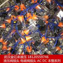 Solenoid Valve plug valve plug DC12V DC24V AC110V AC220V AC380V DC220V
