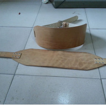 Promotion first layer pure cowhide belt miner electrician belt underground work belt male cowhide fitness Weightlifting