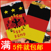 Dream Park DMC cross stitch self-matching card set-German team standard can determine finished Rice card bag material bag
