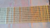 Handwritten seal book thousands of words Zhu Hongkai books against Wuyunshan peoples pro-writing Chinese calligraphy paper long volume unframed