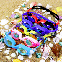 Swimming pool wholesale flat goggles HD anti-fog water colorful large frame swimming glasses for adults and children unisex