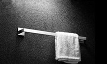 Export Germany 304 stainless steel single rod towel rack towel hanging towel bar bathroom rack