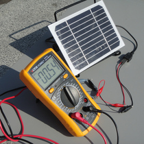 Solar mobile phone charging board monocrystalline silicon 5V500ma travel car mountaineering travel charging efficient and convenient