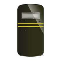 Explosion-proof shield military green black fan color three-color optional campus security riot shield security guard