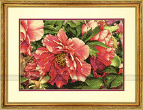 DMC self-made cross stitch kit DIM-35298 Coral Peonies Coral peony dream full embroidery