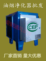 Factory direct lampblack purifier 2000 air volume restaurant kitchen catering electrostatic package over environmental protection wholesale