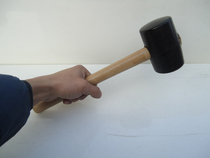 Beef Hammer Wooden Handle Rubber Hammer Rubber Hammer Plastic Rubber Hammer