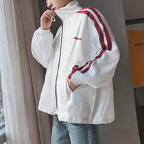 Autumn Korean ulzzang jacket loose student Harajuku hip hop sports INS Kan Zhilong same jacket men and women