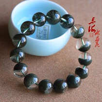 Natural green ghost cornucopia bracelet Green ghost hand string send husband lucky crystal