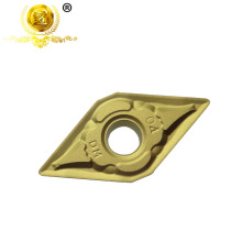 Yellow 55 degrees 04 angle diamond CNC blade YBC251 DNMG110404-DM machining steel parts