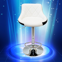 European simple fashion bar chair Front desk bar chair Lift high foot bar stool High chair Nail stool chair