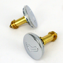 Bathtub Sewer ACCESSORIES WOOD BARREL STOPPER BRASS BOUNCE CORE COPPER COVER SILICONE SEAL SEAL FILTER BASKET