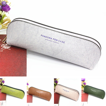 Brief Creativity Little Fresher Pen Bag Girls Boys Big Capacity Middle School Students Pen Bags Women Han Edition New