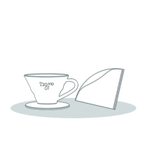 Special price Japanese original mola bleached filter paper No. 01 100 pieces without pulp flavor