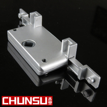 Spring plastic brand old-fashioned transmission aluminum alloy linkage handle matching hardware connecting rod lock box connector