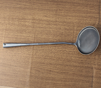 Iron oil cake spoon fried cake spoon 11cm diameter oil cake spoon