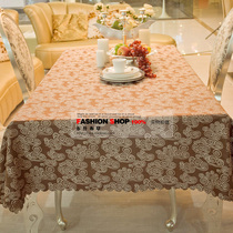 Fashion hotel European dining table tablecloth rectangular hotel wedding wedding table cloth custom home fabric