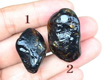 Natural tourmaline bare stone ore specimen riverbed water flushing sand ore particles large value special