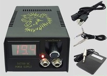 C015 tattoo power suit hexagonal switch hook line digital display liquid crystal power outlet power supply