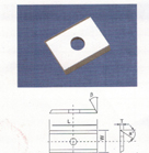 Single machine clip woodworking blade