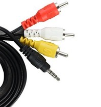 Double Crown Sound Video Composite Line Audio Video Line 3 5 Go 3 Head Lotus AV Line Audio Line