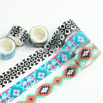 Japan imported Marks and paper tape specifications 15mm * 7m MST-MKT187 3 color pixels