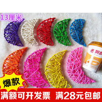 Kindergarten hanging decoration Pendant Accessories Vine choreography Moon Hallway Classroom Creative Aerial Decoration Mall Environment Materials Vines