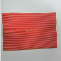 Gipson Red Rubber Neck Rough Trough Base Card Character Grain Base Plate Dental Groove Seal Abrasion Resistant