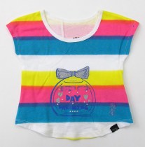 Micro-Defects Special Price Strong Cargo PAU Monkey Super Cute Time-out Good Look Short Sleeve T-shirt Girl P760