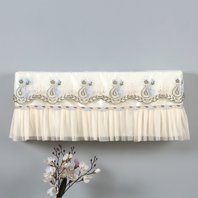 Air conditioner dust cover sleeper indoor unit dust cover four do not take Chinese hanging Hood lace multi-purpose cover cloth composite simple