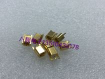 MCX-50KE (patch) printed circuit board connector MCX mother seat three-foot mother head full copper gold plated
