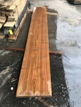 Myanmar teak black line single bar TV cabinet desk guide