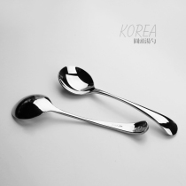 KOREA KOREA KOREA stainless steel soup spoon bubble rice spoon mixing spoon long handle thickened meal more recommended