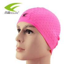 Swimming cap comfortable water drop bag hair lady swimming cap for women swimming cap with ear protection waterproof silicone cap