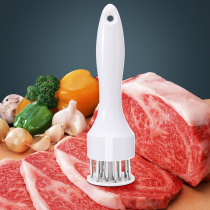 H stainless steel 21-pin long handle meat loosener Meat tender steak loose meat tender barbecue tender meat hammer