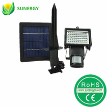 60 lamp beads ROHS CE solar flood light Flood light Export solar induction light flood light Garden light