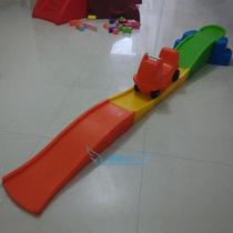 Childrens fitness training equipment childrens plastic toys four-wheel track balance car three-stage sliding New Products