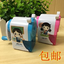 Pencil sharpener cute cartoon student pencil sharpener hand sharpener mini pencil sharpener pencil sharpener