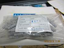 Carbon film resistors 3W 4 7 ohms 4 7Ω 4 7R packs of 10 = 2 yuan can be shot directly