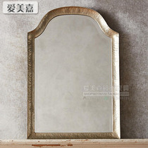 European wall-mounted mirror waterproof bathroom mirror toilet vanity mirror decorative mirror bathroom mirror