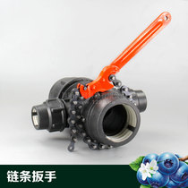 Chain wrench pe quick quick connect pipe fittings wrench chain wrench chain wrench pliers water pipe socket pipe pliers