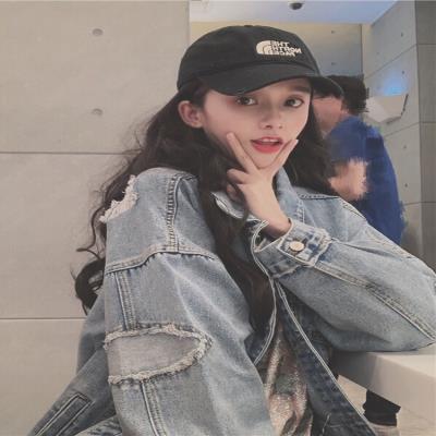 Korean denim coat womens spring and autumn summer thin mid-length Korean version of loose bf denim jacket ins tide