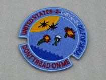 2:0 U.S. VF-41 Black Real Squadron F-14 Male Cat TOMCAT shot down SU22 Memorial Badge