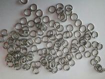 304 stainless steel rust-free chain mail ring ring lock armor made of ring spring wire ring opening ring M8